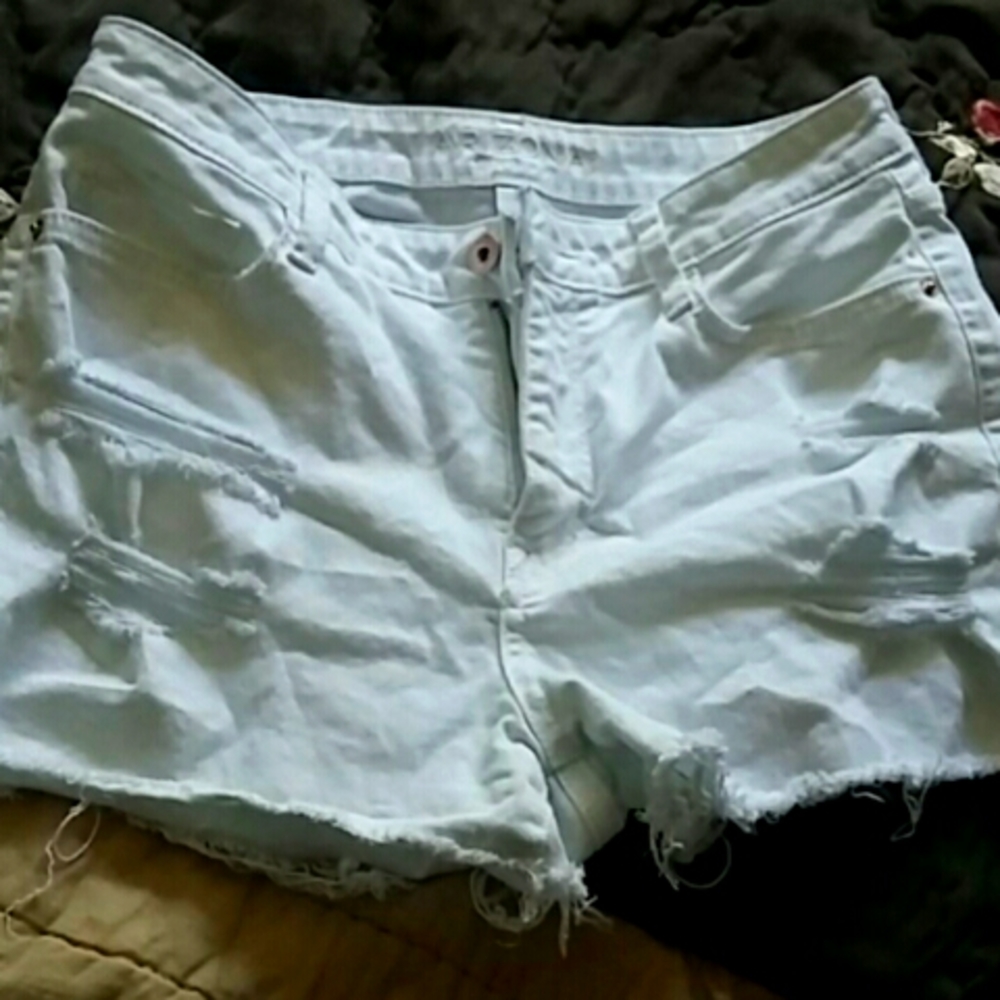 Frayed Arizona Jean company shorts